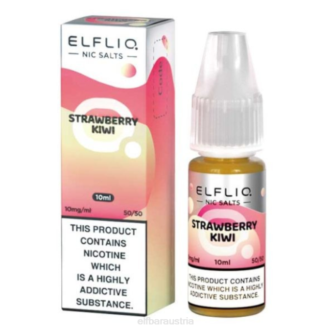 Elfbar Elfliq Nic Salts – Erdbeer-Kiwi – 10 ml – 5 mg 4840K179