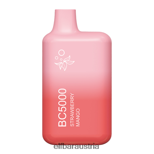 6PL46T33 ELFBAR Erdbeer-Mango BC5000 Verbraucher – einzeln – 50 mg